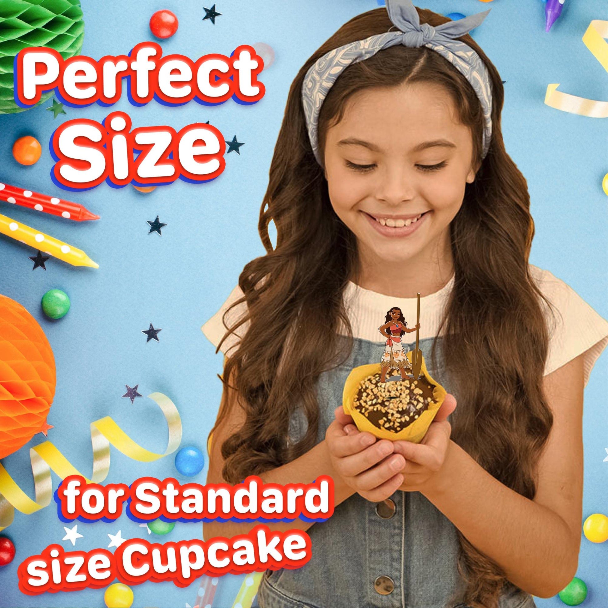 24pcs Island Adventure Cupcake Toppers for Birthday Party Cake Decoration Supplies