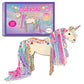 Magical Valley Unicorn Craft Kit for Kids, DIY Wooden Unicorn Craft with Yarn & Accessories, Arts & Crafts Kit, Creative Activity, Birthday Party