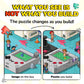 Odd Pieces Jigsaw Puzzles 1000 Pieces with Storytelling Comics, for Women, White Elephant, Mystery Puzzle for Adults & Kids - 19.7'' x 27.6''