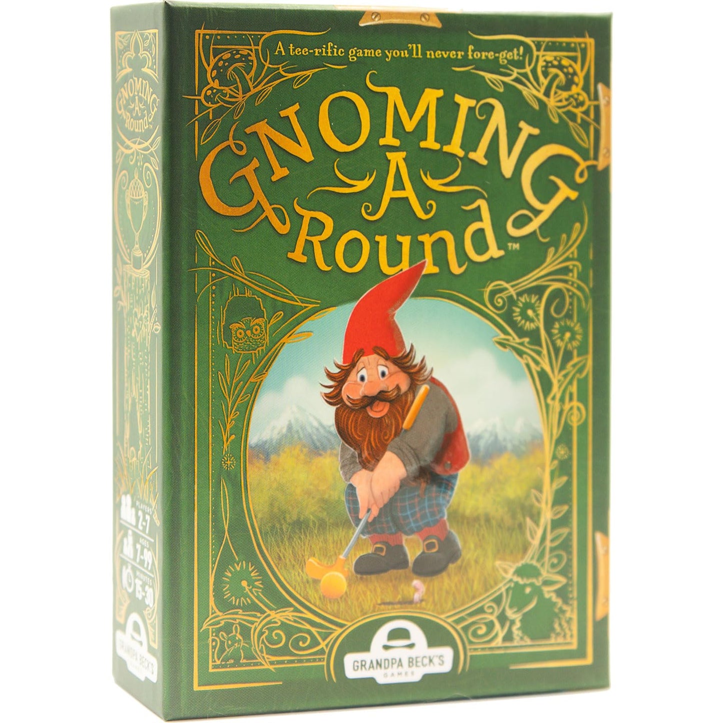 Grandpa Beck's Games Gnoming A Round | Fun Family Card Game | Enjoyed by Kids, Teens, & Adults | from The Creators of Cover Your Assets - 2-7 Players