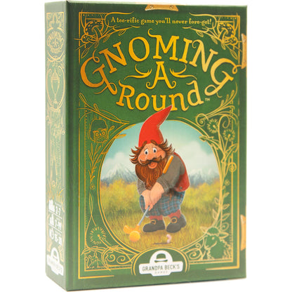 Grandpa Beck's Games Gnoming A Round | Fun Family Card Game | Enjoyed by Kids, Teens, & Adults | from The Creators of Cover Your Assets - 2-7 Players