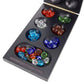 WE Games Foldable Wood Mancala Board Game- Dark Stain