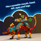 LEGO DREAMZzz Mateo’s Fire Chameleon Building Toy - Pretend Play Set for Kids, Ages 7+ - Storytelling Toy for Boys & Girls - 2 Construction Modes