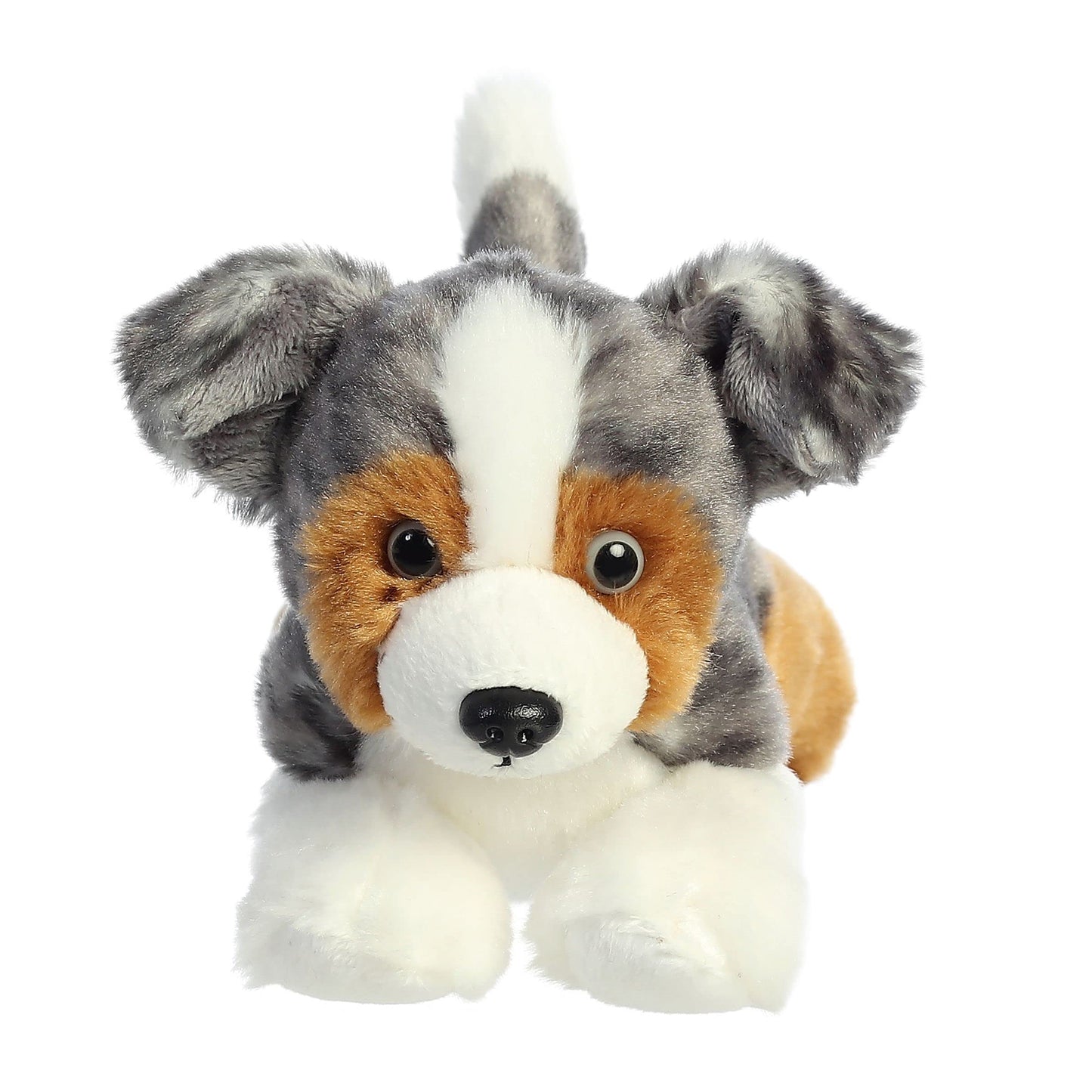 Aurora® Adorable Mini Flopsie™ Australian Shepherd Stuffed Animal - Mini Companions Ready for Playful Adventures - for Kids All Ages, Toddlers