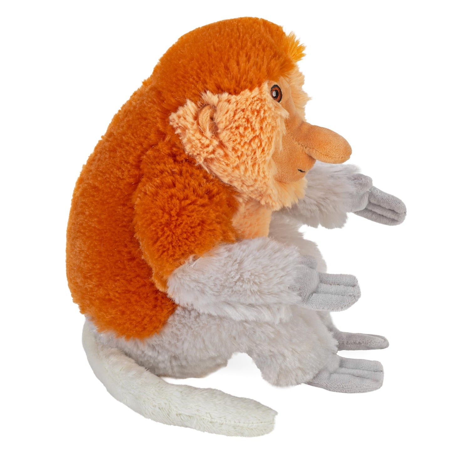 Wild Republic Cuddlekins Eco Mini Proboscis Monkey, Stuffed Animal, 8 Inches, Plush Toy, Fill is Spun Recycled Water Bottles