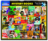White Mountain 1000 Piece Jigsaw Puzzle Vintage Classics, Mystery Books