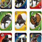 Mattel Games Giant UNO Jurassic World Domination Card Game for Kids & Game Night, Oversized Cards & Customizable Wild Cards