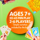 Lovemore Games Top Waffle Card Game - Beautifully Delicious Game for Kids, Teens, Adults, and Family Game Night - Great Gift for Ages 7+, 2-6 Players
