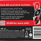 Mattel Games Wild Twists Playing Cards by UNO Brand, 2 Sets of Standard 52-Card Deck Plus 8 Special Wild Cards in Storage Tin