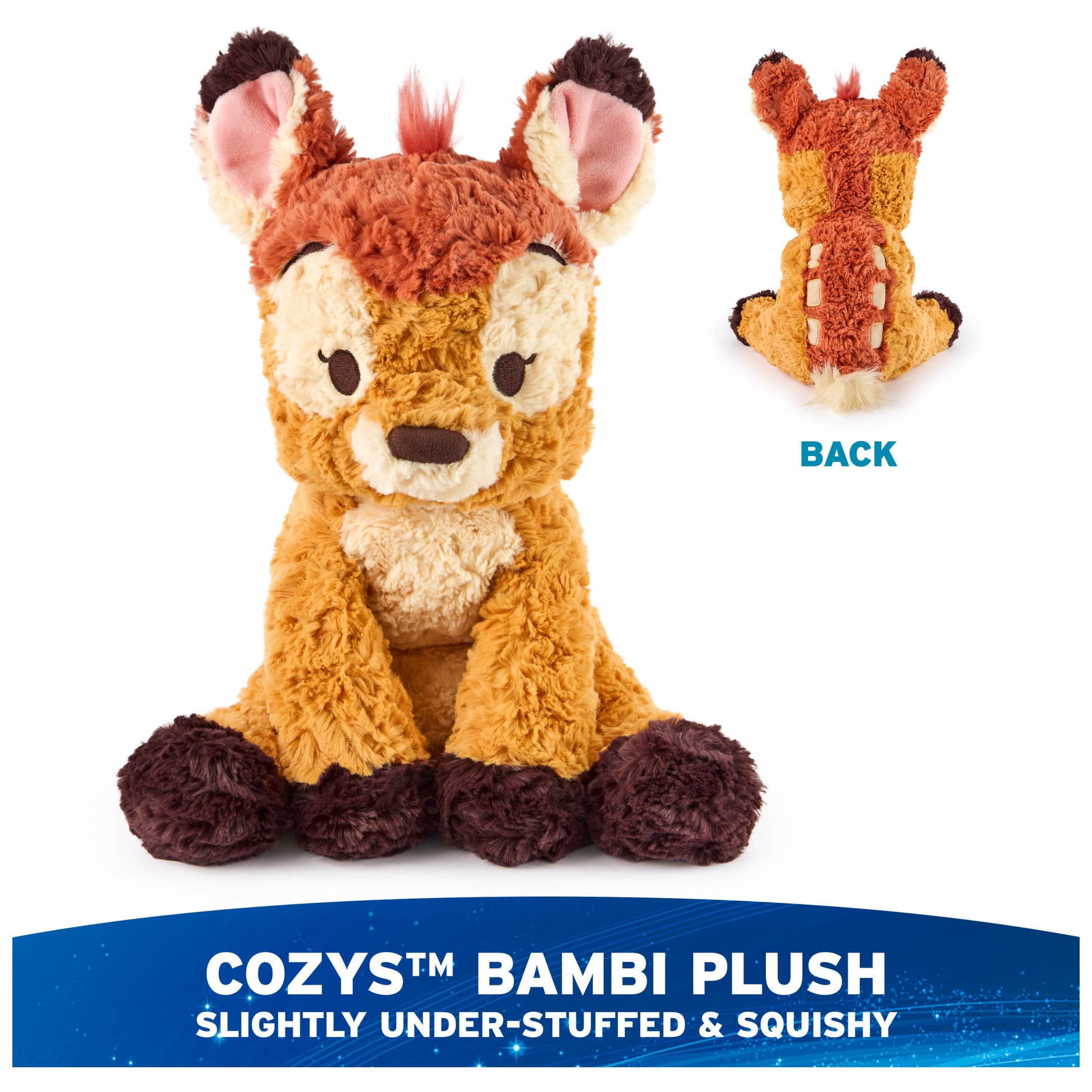 GUND Disney Cozys Collection Bambi 10-Inch Deer Stuffed Animal, Ages 0+