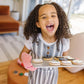 Melissa & Doug Slice & Bake Cookie Set with Wooden Play Food, Colorful Toppings & Play Kitchen Accessories, Preschool Learning Toys for Girls & Boys
