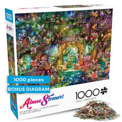 Buffalo Games - Aimee Stewart The Butterfly Ball - 1000 Piece Puzzle