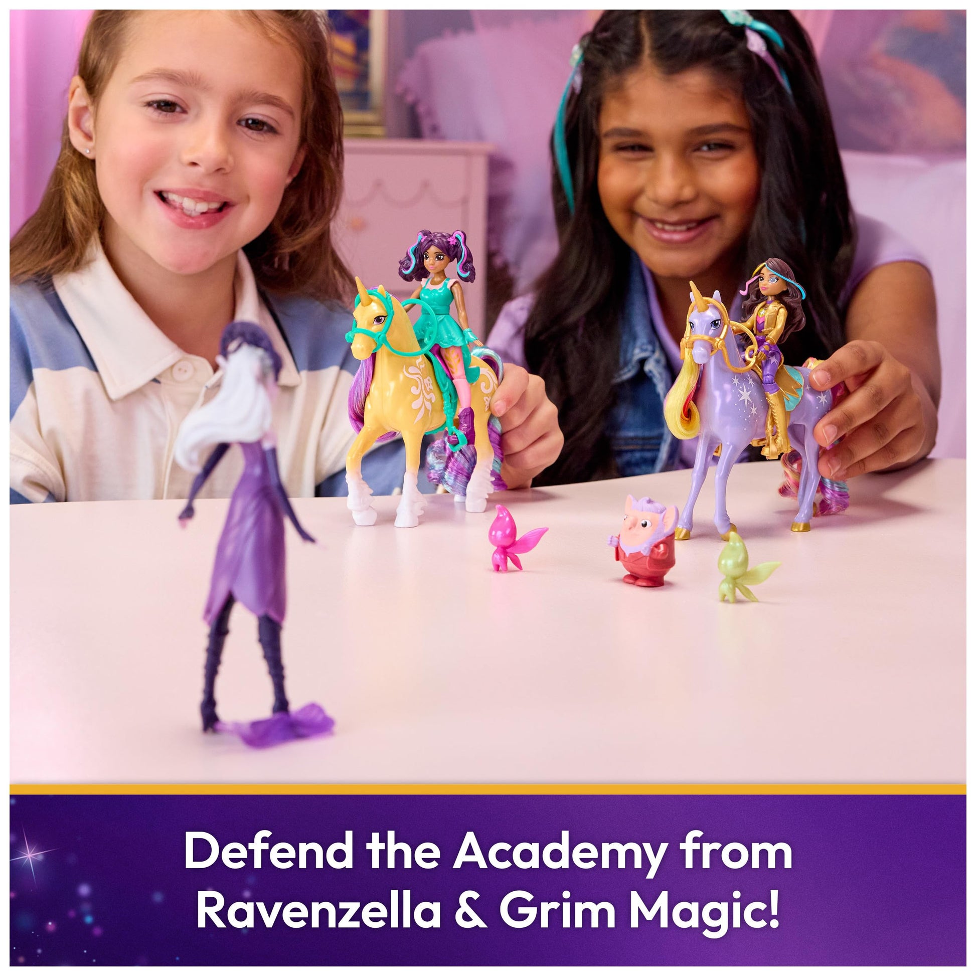 Unicorn Academy Magic Unleashed Pack, Dolls & Unicorn Toys, Ages 4+