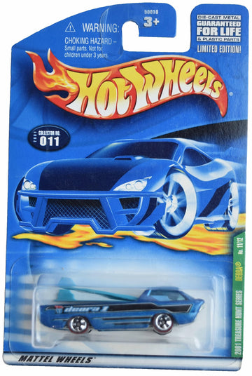 Hot Wheels Deora, 2001 Treasure Hunt Series 11/12 [Blue}