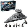 LEGO Star Wars Imperial Star Destroyer Building Toy - Build & Display Set for Boys & Girls, Ages 10+ - Gift for Birthdays - Star Wars Darth Vader & 6