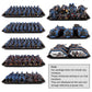 Jucoci Miniatures Storage Case Miniatures Transport Case (2 PCS Set)