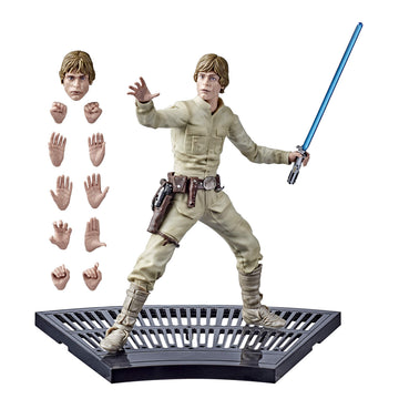 STAR WARS E6611 The Black Series Hyperreal The Empire Strikes Back Luke Skywalker Toy, Collectible 8" Scale Figure, Fans & Collectors