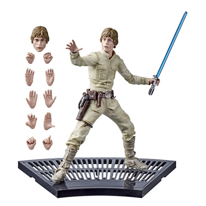 STAR WARS E6611 The Black Series Hyperreal The Empire Strikes Back Luke Skywalker Toy, Collectible 8" Scale Figure, Fans & Collectors