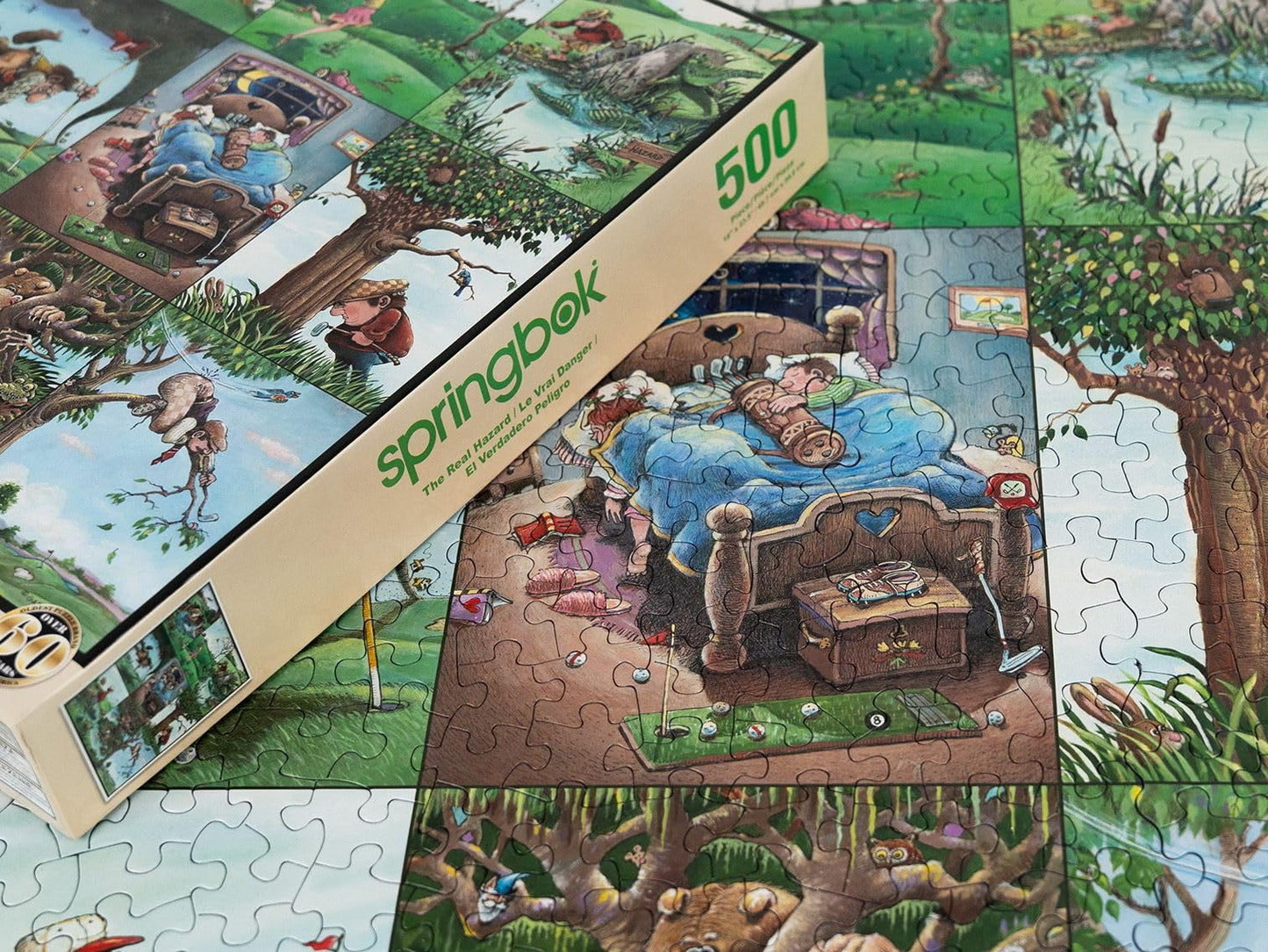 Springbok The Real Hazard 500 Piece Jigsaw Puzzle for Adults