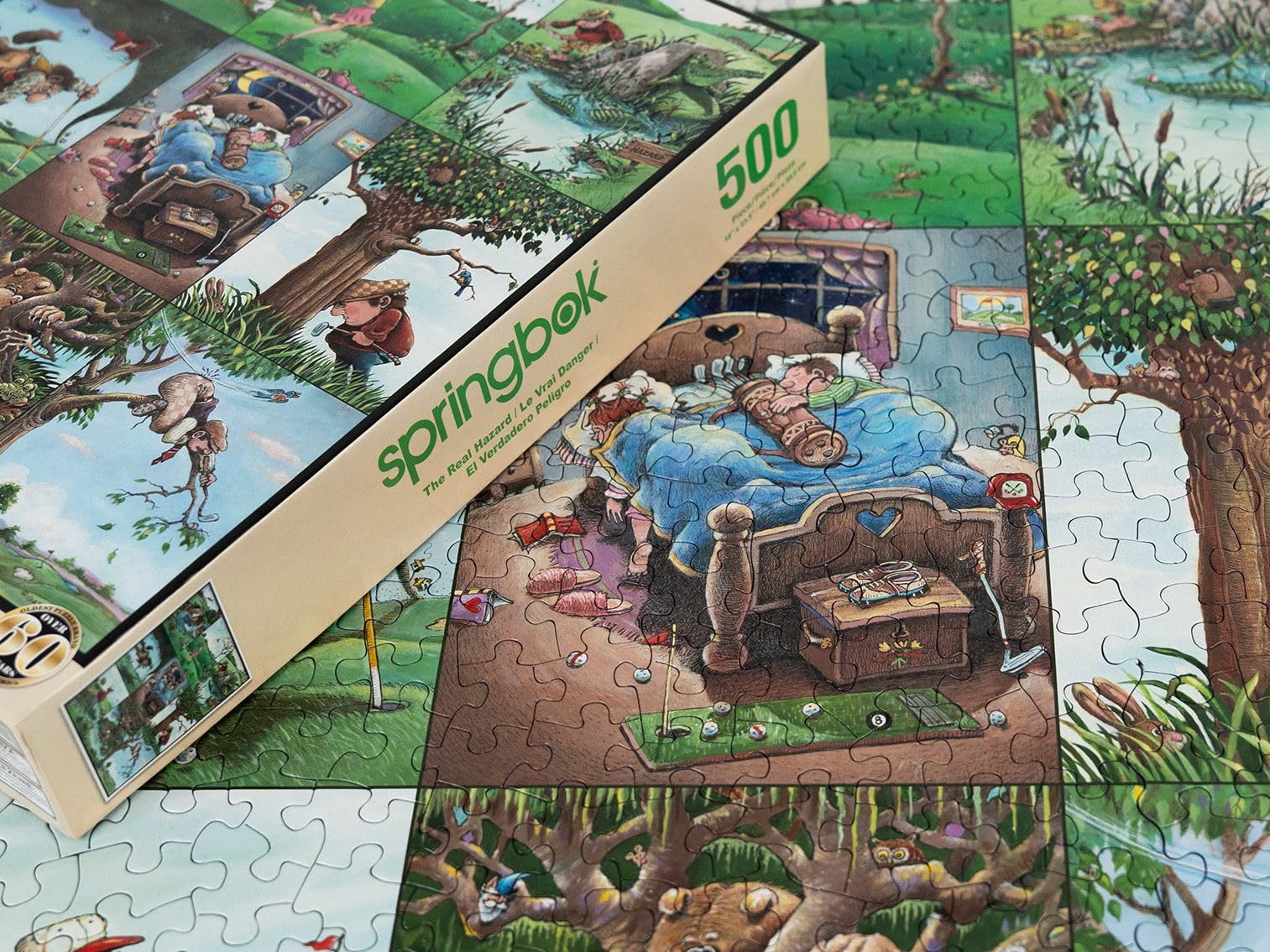 Springbok The Real Hazard 500 Piece Jigsaw Puzzle for Adults