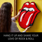 LEGO Art The Rolling Stones 31206 Logo Wall Décor Building Set for Adults, Men, Women, Husband, Wife, Music Lovers, DIY Home or Office 3D Decoration,