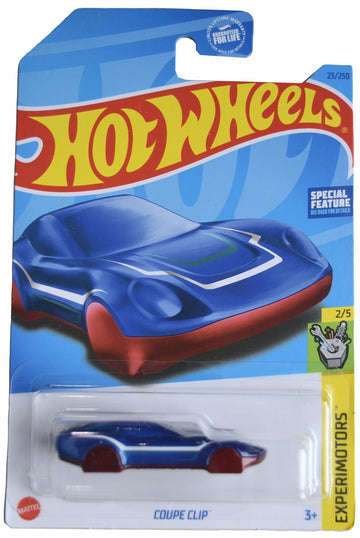 Hot Wheels Coupe Clip, Experimotors 2/5 [Blue] 23/250