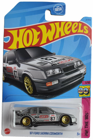Hot Wheels '87 Ford Sierra Cosworth, HW The '80s 1/10 [Silver] 2/250 ()