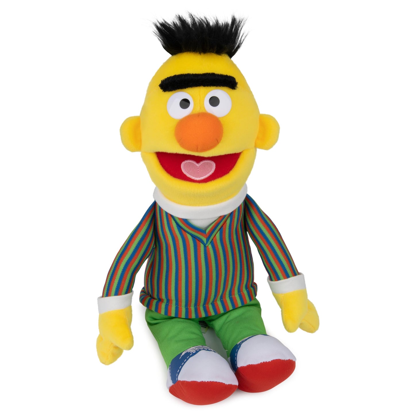 GUND Sesame Street Bert 14-Inch Muppet Plush Toy for Ages 1+