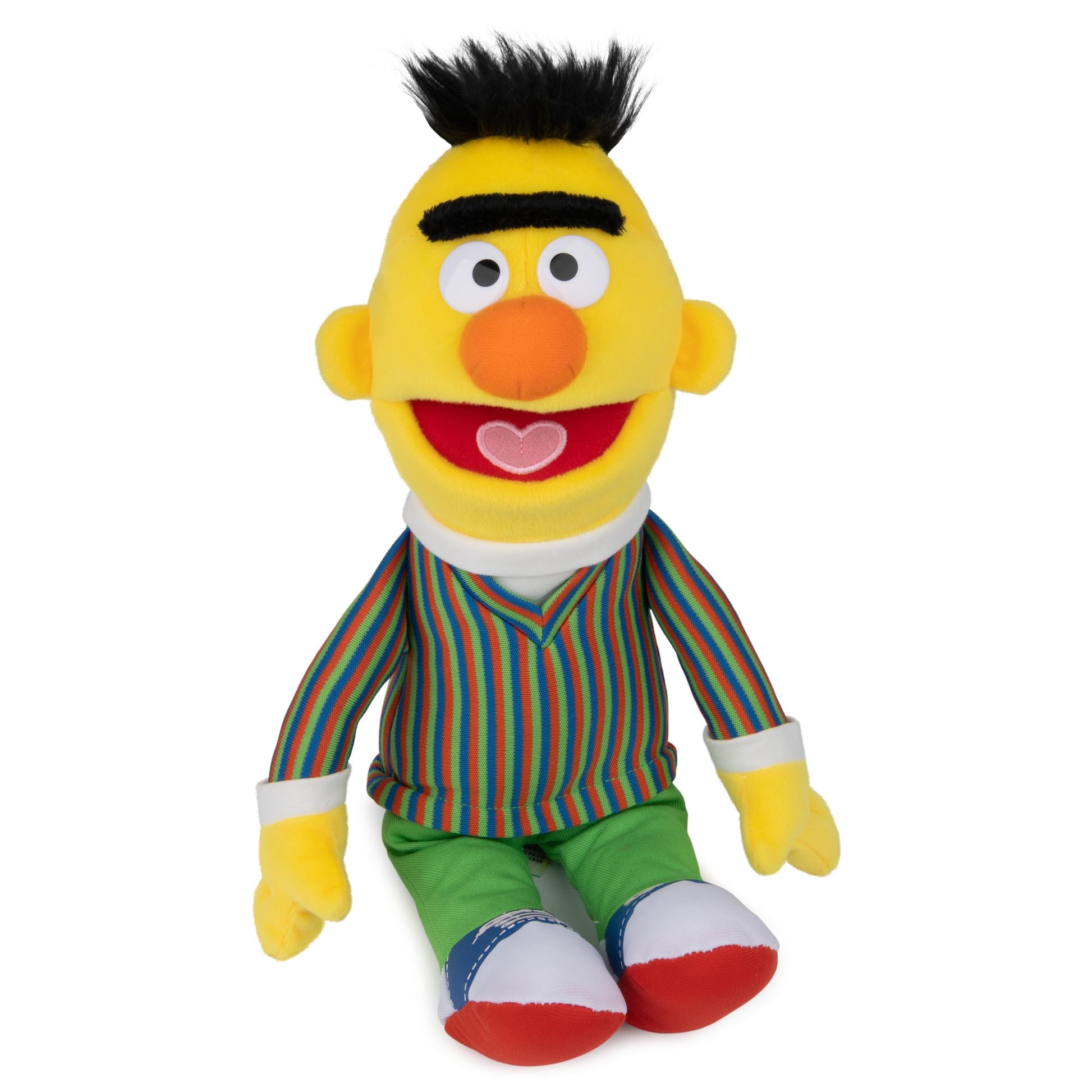 GUND Sesame Street Bert 14-Inch Muppet Plush Toy for Ages 1+