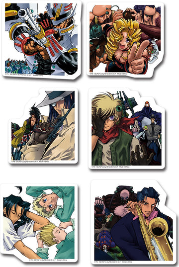 Trigun - Other Character Sticker Die-Cut Set