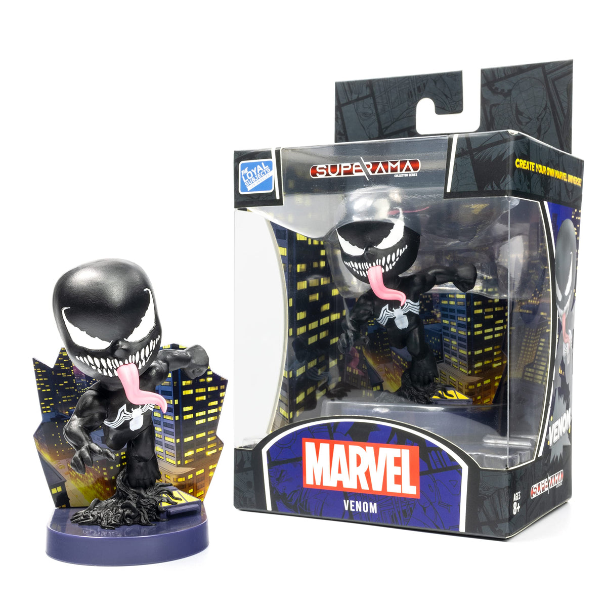 The Loyal Subjects - Superama - Marvel Venom Diorama
