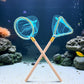 2Pcs 1/12 Miniature Fishing Nets Dollhouse Decoration Accessories, DIY Doll House Kit