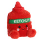 Aurora® Adorable Palm Pals™ Tommy Ketchup™ Stuffed Animal - Fun Collectible Plush for Kids and Adult Collectors - Perfect for Decorating Rooms