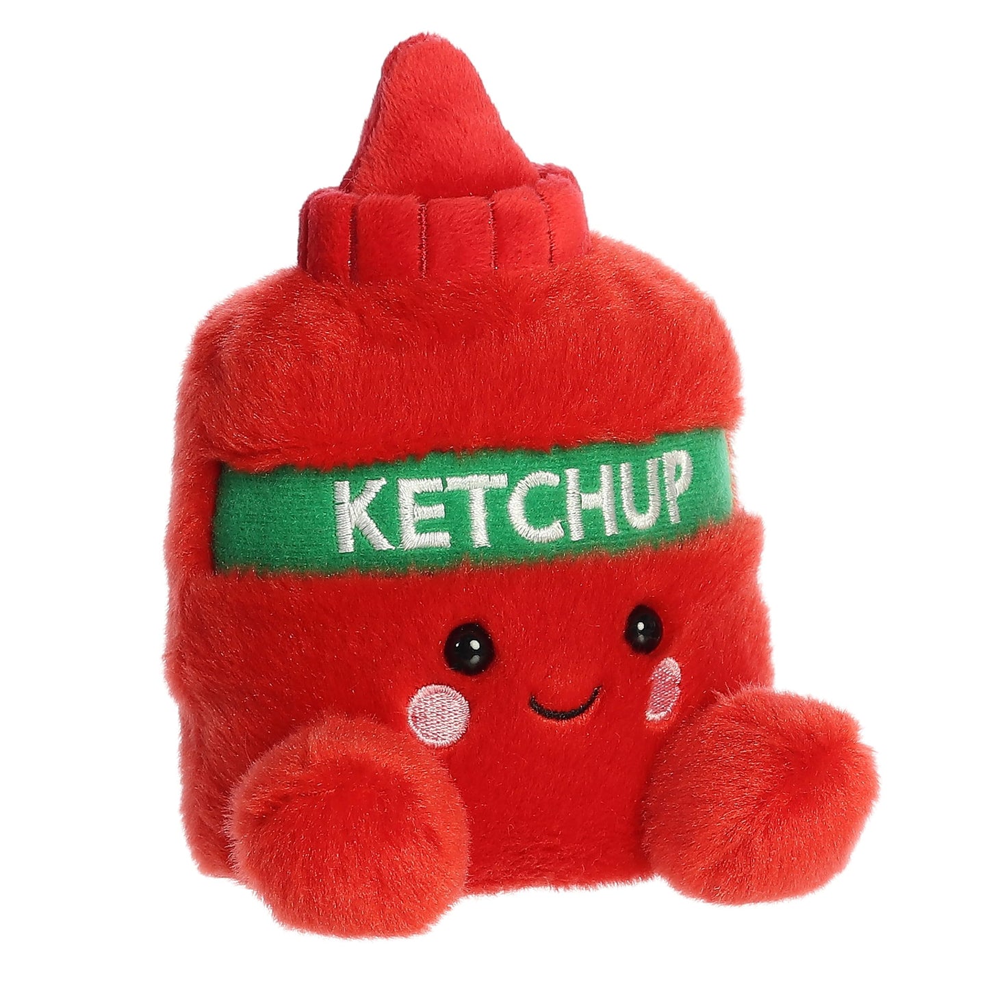 Aurora® Adorable Palm Pals™ Tommy Ketchup™ Stuffed Animal - Fun Collectible Plush for Kids and Adult Collectors - Perfect for Decorating Rooms