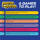 Buffalo Games - Press to Guess - Category Guessing Game - Electronic Game Board for Up to 6 Players - Guess and Challenge Guesses - Ages 8 and Up