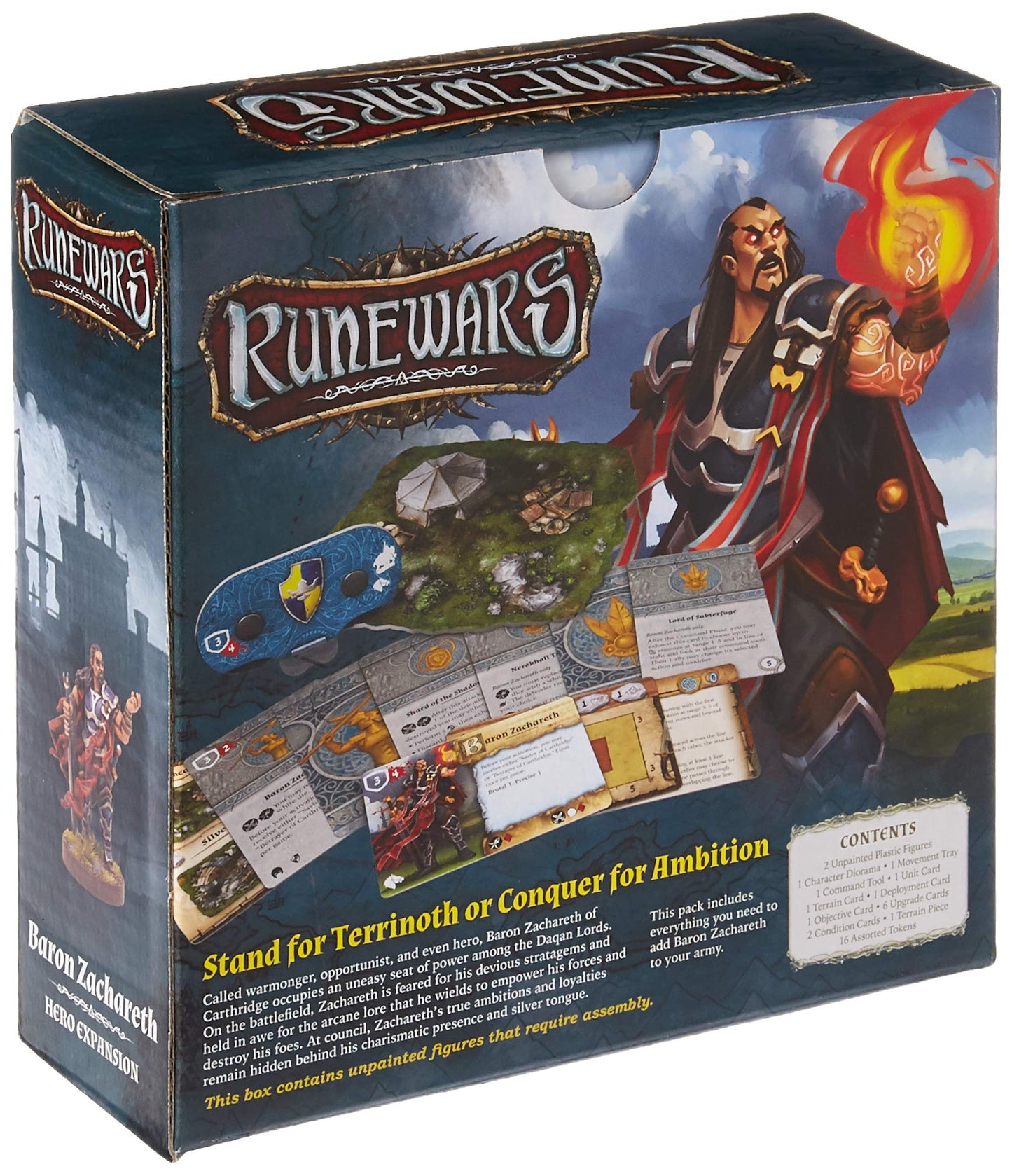 Runewars: Baron Zachareth Games, Multicolor