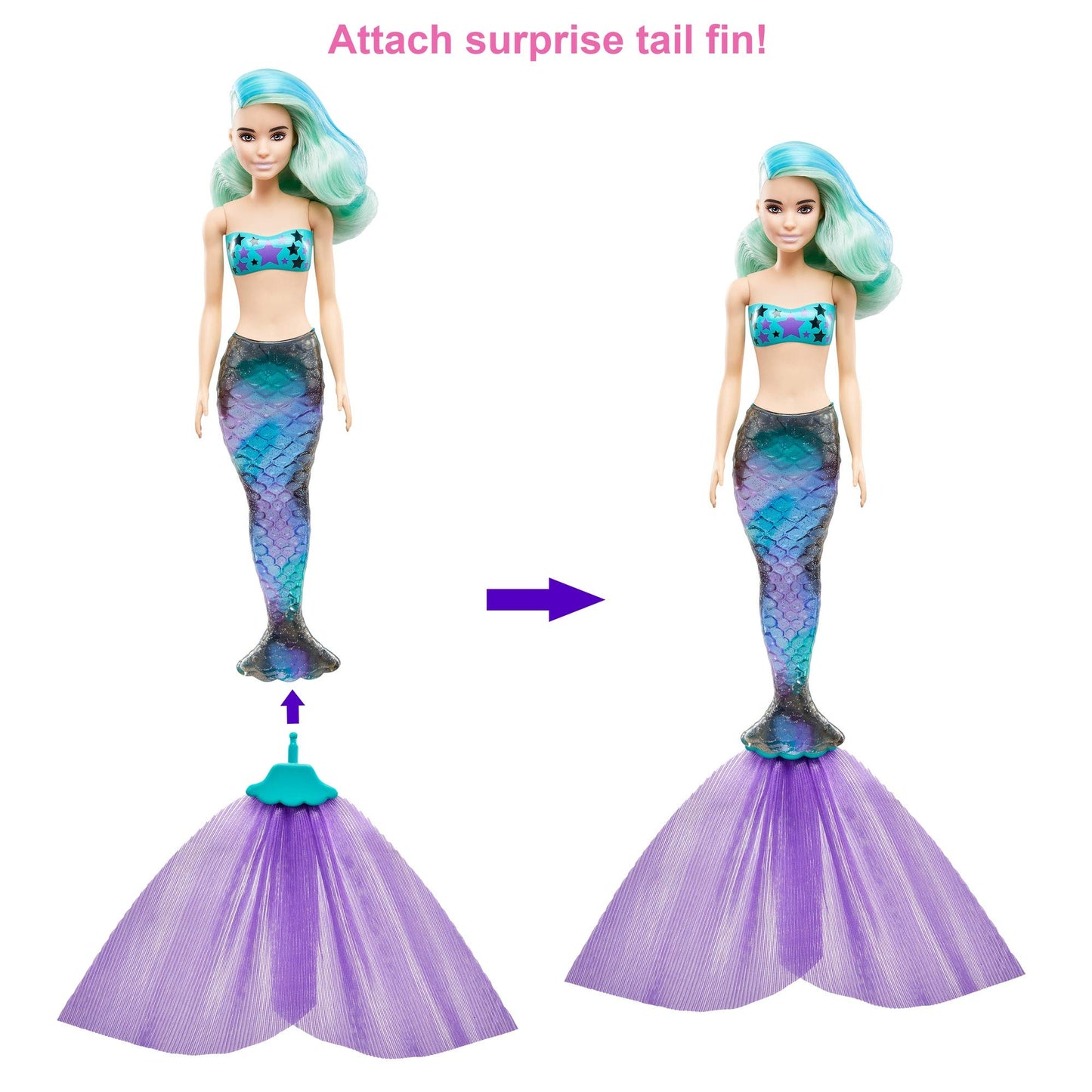 Barbie GVK12 Colour Reveal Mermaid (Style Sent at Random)