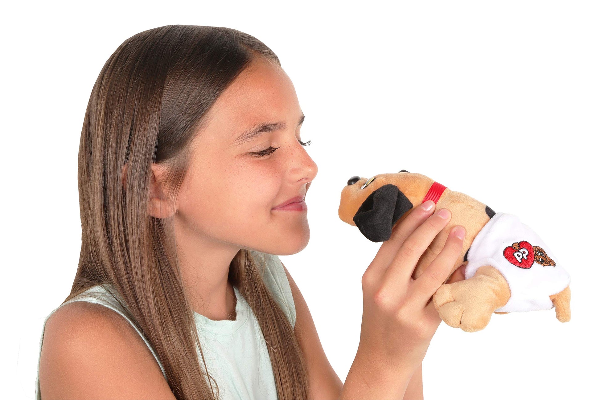Basic Fun Pound Puppies Newborns - Classic Stuffed Animal Plush Toy - 8" - Cream with Brown Spots - Great Gift for Boys & Girls
