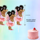 Fairy Princess African American Centerpieces, Fairy Table Party Decoration