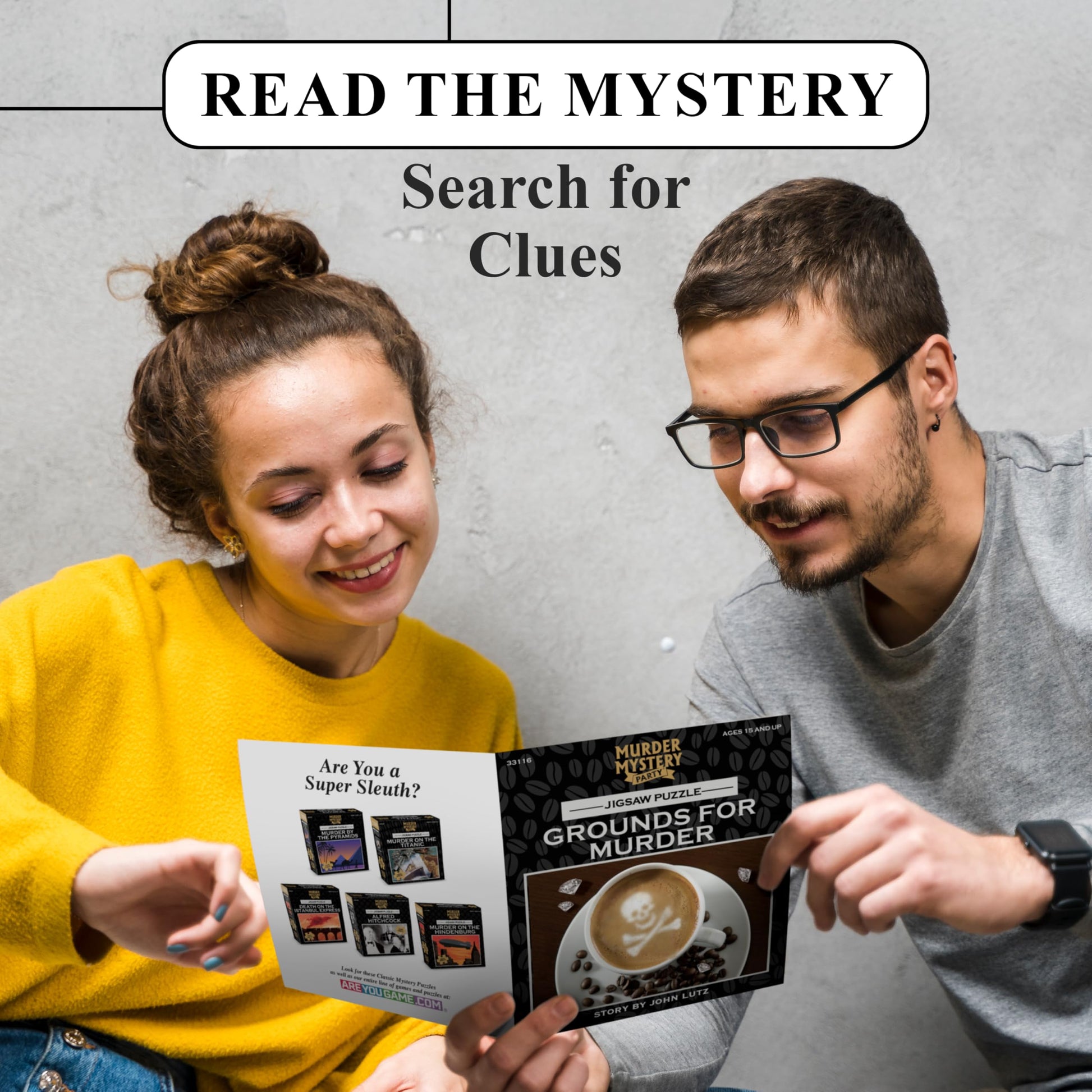BePuzzled, Unravel the Mystery, Grounds for Murder, Classic Mystery Jigsaw Puzzle, 1000 Pieces