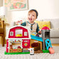 Fisher-Price Little People Farm Animals JGX08 Music and Learning Set, Role Play, Children from 1 Year Old, Multilingual Version, JGX08
