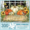 Bits and Pieces 300 Piece Jigsaw Puzzles Pumpkin Window Basket 18x24