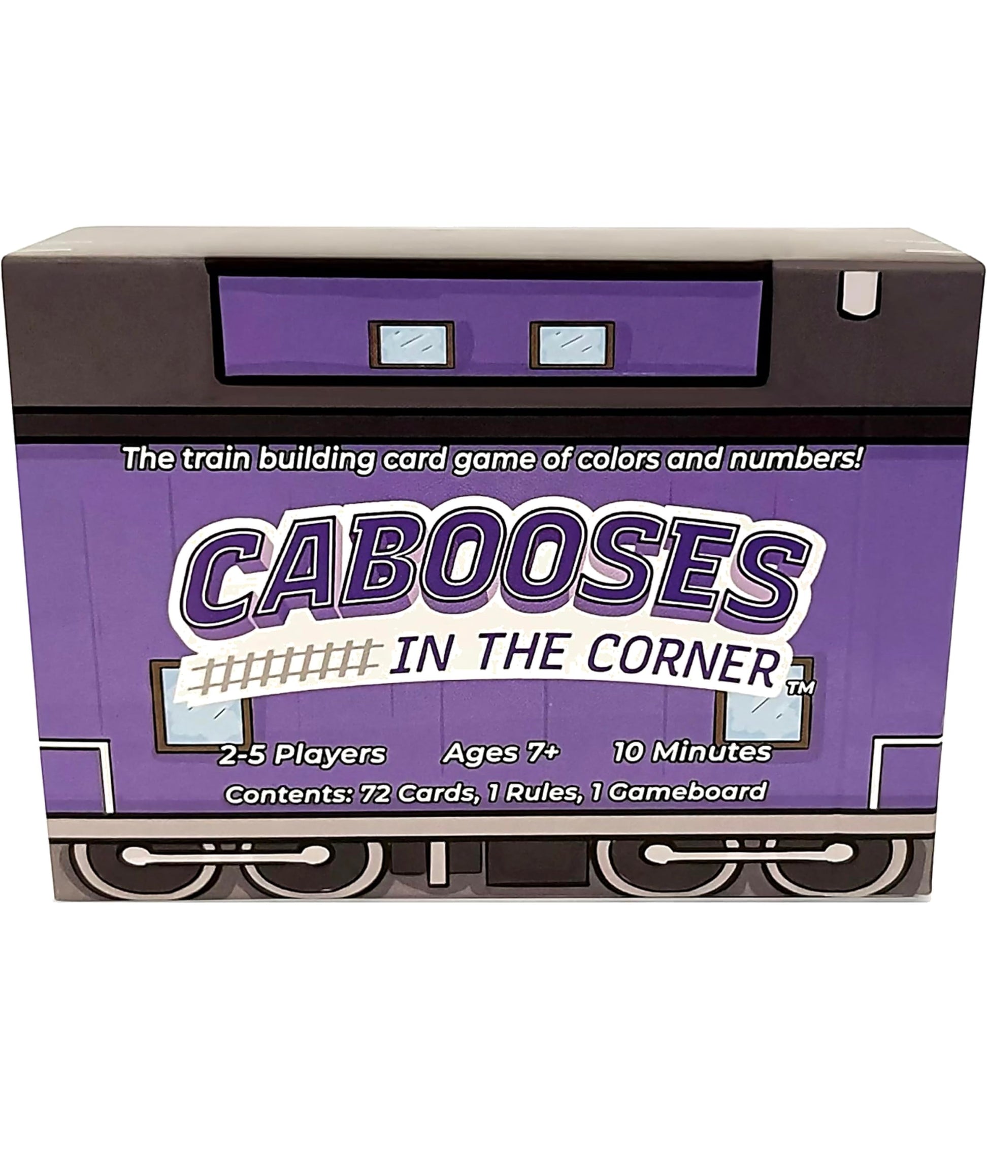 Cabooses in the Corner: The Train Building Card Game of Colors and Numbers