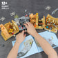 BuicraHub Temple Building Set Ideal for Adult, 5-in-1 Construction Toy Includes Gate, Three Levels and Holy Grail Scene Building Block, Birthday Gift