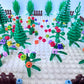 239 Piece Plant Parts Building Bricks Bulk Assortment Pack,Garden Botanical Scenery Accessories Plant Pack, Compatible with Lego Parts and Pieces