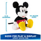 GUND Disney Official Mickey Mouse Classic Plush, Mickey and Friends, Deluxe Collector Stuffed Animal for Ages 1 and Up, Black/White, 14”