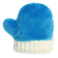 Aurora® Festive Palm Pals™ Merry Mitten™ Stuffed Animal - Pocket-Sized Play - Collectable Fun - Blue 5 Inches