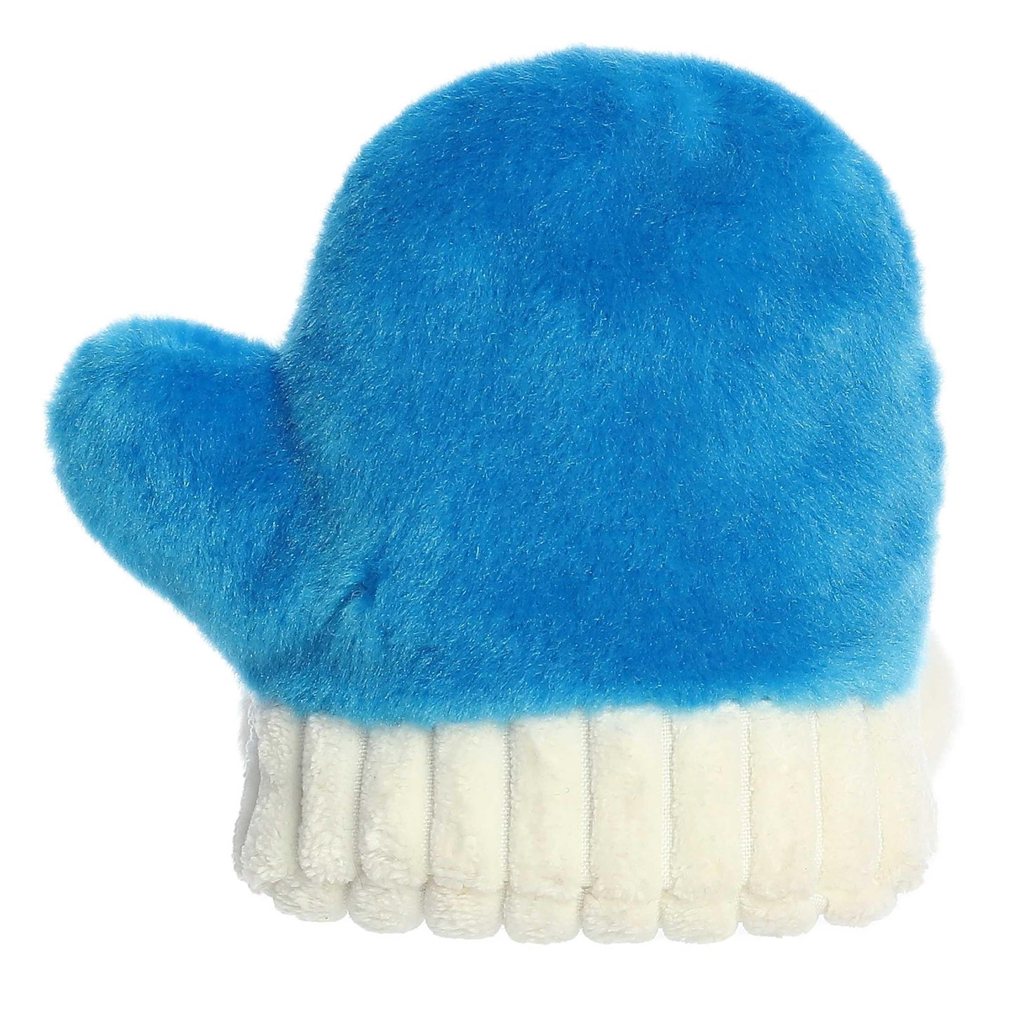 Aurora® Festive Palm Pals™ Merry Mitten™ Stuffed Animal - Pocket-Sized Play - Collectable Fun - Blue 5 Inches