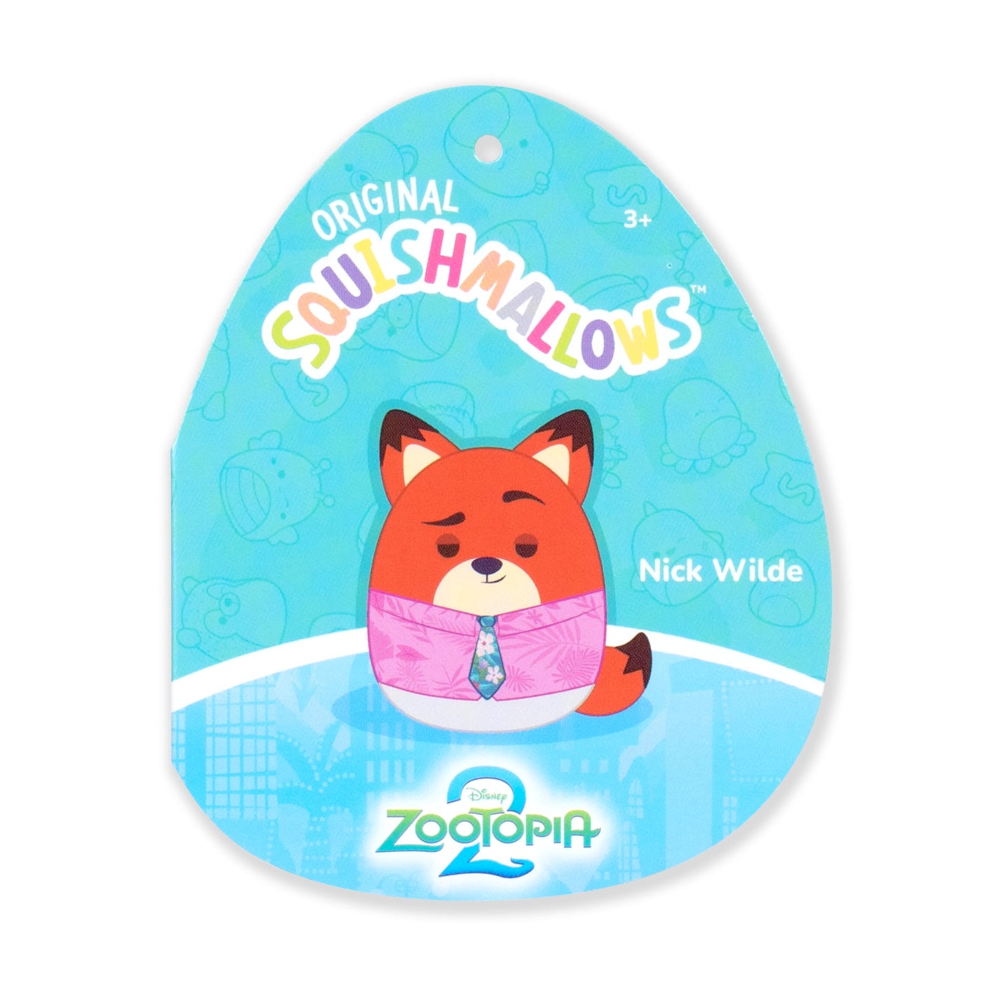Squishmallows Original 8in Disney’s “Zootopia 2” Nick Wilde Plush (Little)