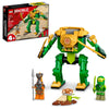 LEGO NINJAGO Lloyd’s Ninja Mech Battle Action Figure Toy 71757 for Kids, Boys and Girls Ages 4 Plus with Snake Figure and Minifigure, Gifts